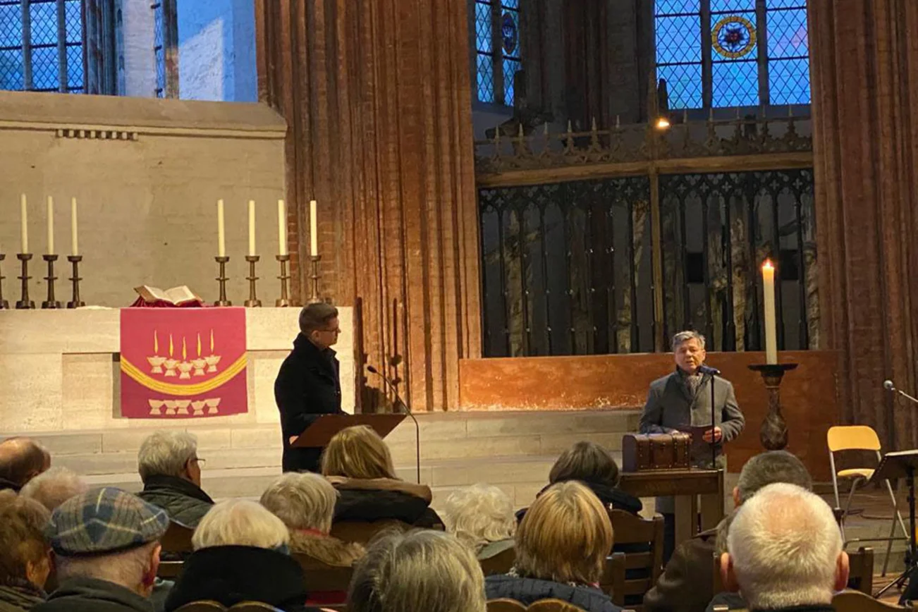 Eröffnung Was bleibt mit Lutz Regenberg und Heiko Naß