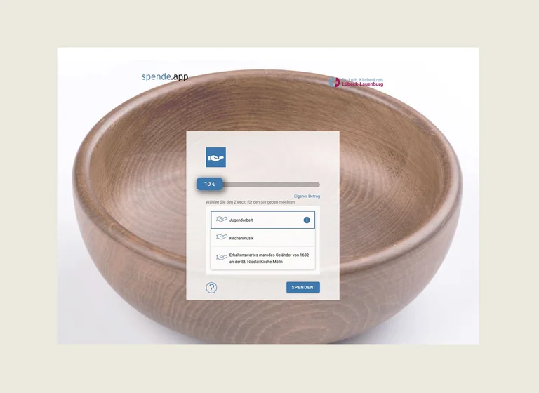 Spende APP als Online-Spendenwerkzeug